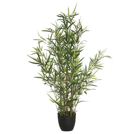 Изкуствено растение в саксия Green 10 14675 Черно/Зелено 63x55x90см