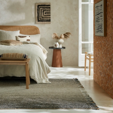 Килим от юта омбре сив 160X230 см, Flair Rugs