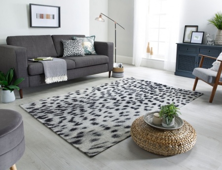 Килим с леопардов десен, Wilder Leopard, Flair Rugs, многоцветен, 120x170 см