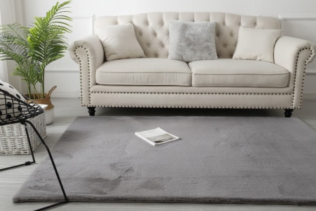 Килим тип козина с антихлъзгаща основа, Soft 070, 80x150 см, 1,65 кг/м2
