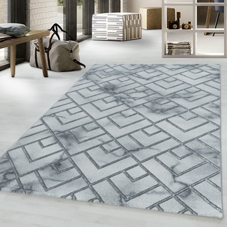 Килим Naxos Silver V3 140x200 см