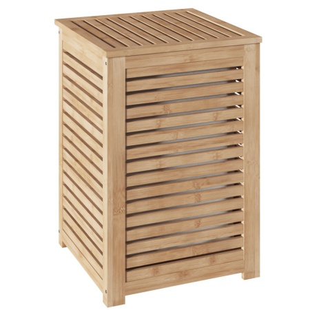Кош за пране Африка цвят естествено дърво 40x38x58см
