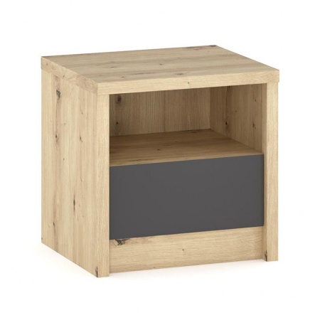 Нощно шкафче Лавиния Антрацит 46.5x39.5x45.5 см