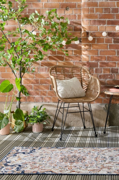 Пътека Mabel Outdoor тъмносиня 80X230 см, Flair Rugs