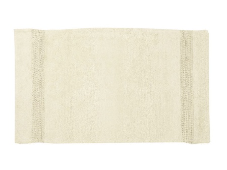 Хавлиено килимче за баня Nuin екру, 60x100 см (100% памук)