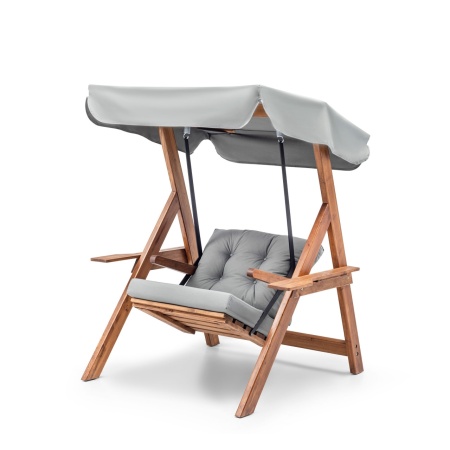 Хамак за люлеене Galata Swing S1 Сив 113x195x120 см