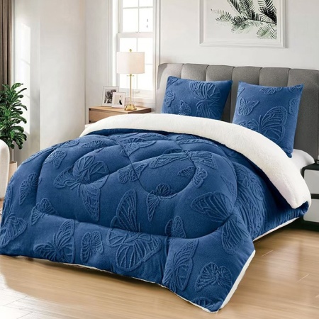 Cocolino Дебел косъм с вълна Blanket V21 Blue, 4,5 кг, 200x230