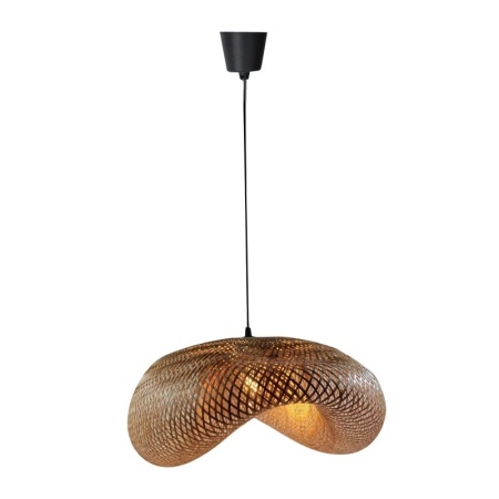 Lustra Lighty E27 бамбук естествен 42x42x13 cm