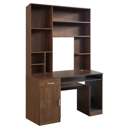 Бюро с етажерка за книги Новост Pako World Nuc 120x55x182 cm