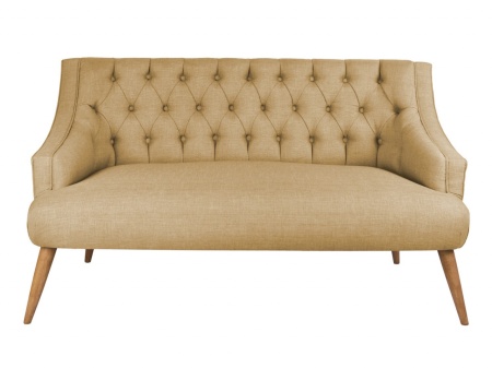 Диван за 2 места Nazim Camel 141x81 см