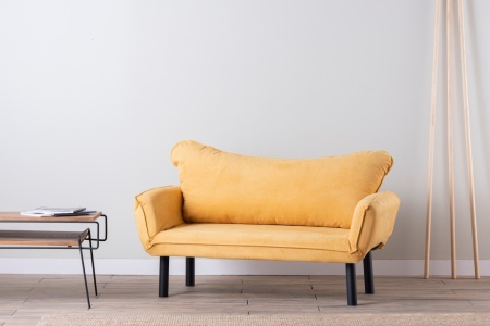 Диван с 2 места Chatto Mustar 140x70x65 cm