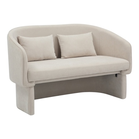 Диван с 2 места Playmob Pako World Beige 128x65x79 cm
