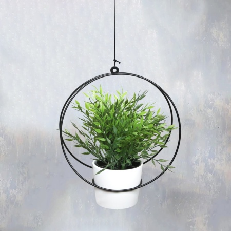 Жардиниера SEH Черен 25x25x125 см