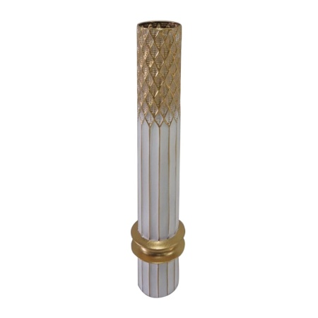Кафява ваза Pako World Golden Brown 15.2x15.2x15.2x76.5 cm