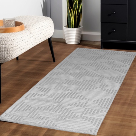 Килим Сахара V4 Сребрист 80 x 250 см