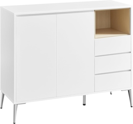 Конзола Vasagle White 40x103.5x103.5x85 cm
