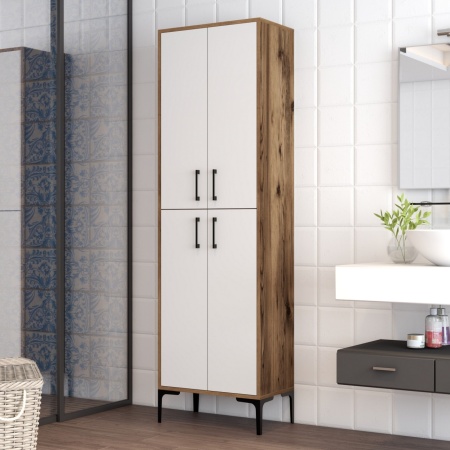Многофункционален шкаф Берлин Орех 60x200x35 см