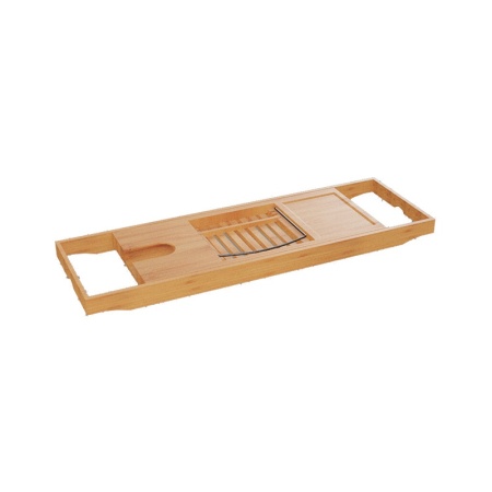 Поднос за вана Platon от естествен бамбук 70x15x4,5 cm