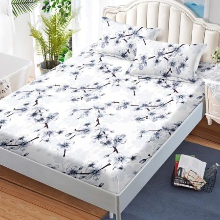 Чаршаф с ластик и 2 калъфки за възглавници Tudor 180x200 cm (Finet)