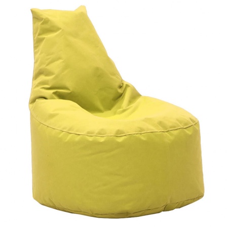 Водоустойчив пуф тип Bean Bag Norm Pro Жълт