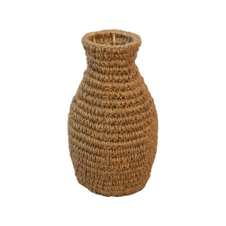 Декоративна плетена ваза Agelen Boho Pako World Natural 20x20x33 cm