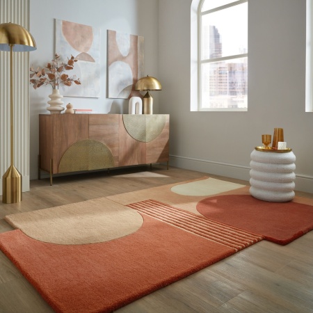 Килим Abstract Lozenge Uni 200X290 cm, Flair Rugs
