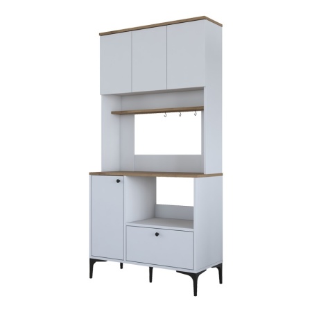 Кухненски шкаф Bender White 90.2x40x184.2 cm