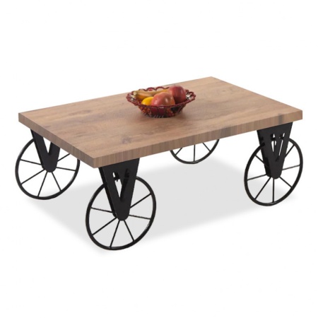 Масичка за кафе Bike Кафява 85x55x41 см
