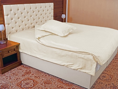 Спално бельо 1 човек Vianna Cream (100% Памук)