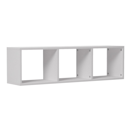 Стенен рафт Mikoro Pako Pako World White 90x22x25,6 cm