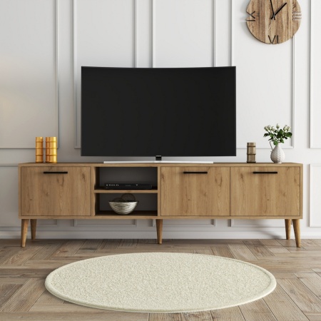 ТВ конзола Exxen Дъб 180x53x35 см