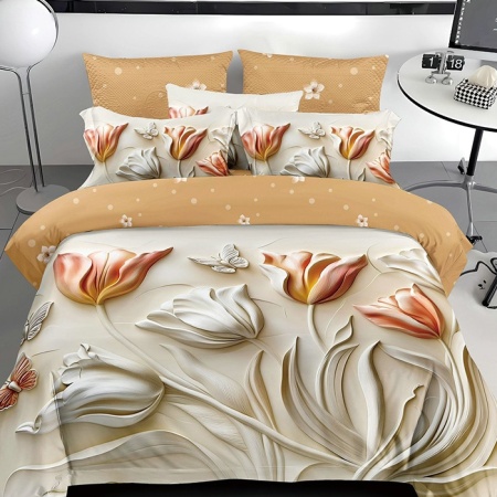 3D бельо с ластик 180x200 Lillian (Finet)
