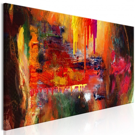 Картина - Ад (1 част) тясна 150x50 см