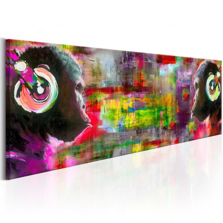 Картина - Музикален дует 150x50 см