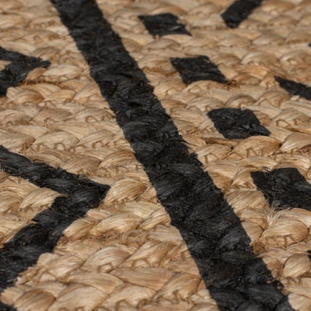 Килим Луис Натурален/Черен 200X290 см, Flair Rugs