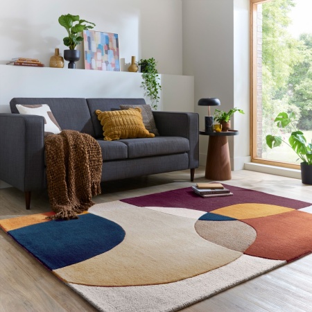 Килим Glow Brown 120x170 cm, Flair Rugs Килими