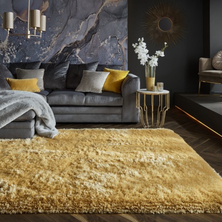 Килим Pearl жълт охра 120X170 см, Flair Rugs