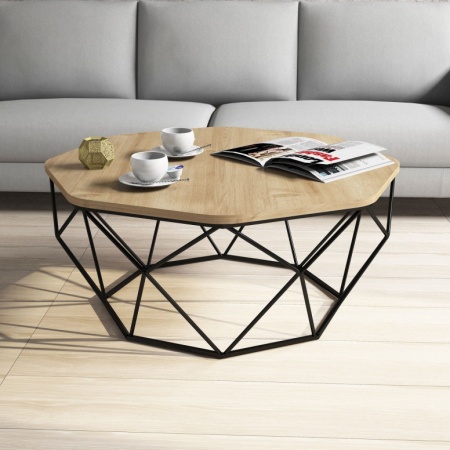 Масичка за кафе Diamond Oak