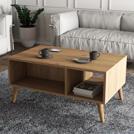 Масичка за кафе Exxen Дъб 90x54x41.6 см