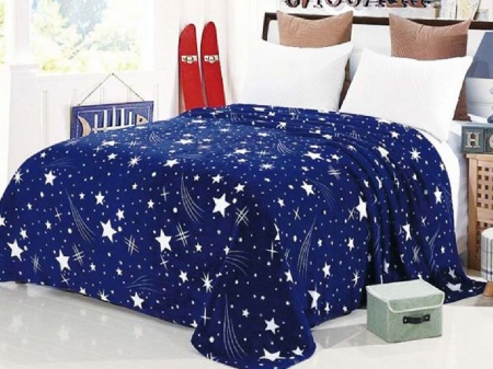 Одеяло Коколино Star Comet Синьо 200x230 см