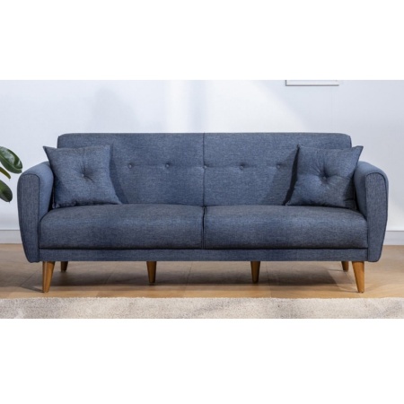 Aria Диван с 3 места Aria Dark Blue 205x85x80 cm