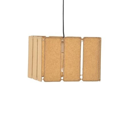 Boxfo кафява пресована хартия и желязо Boxfo Lustrade 32x32x123 cm