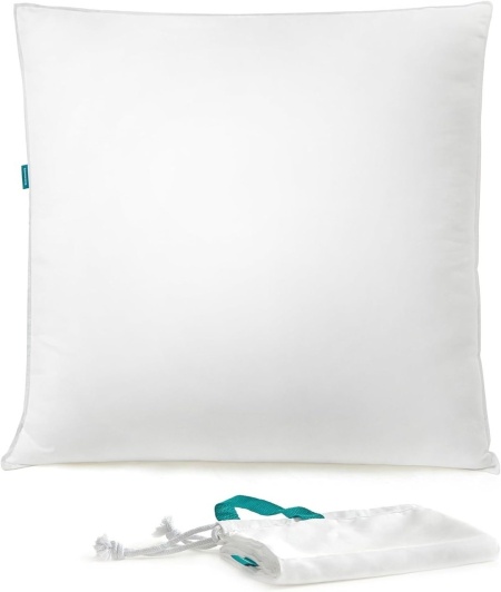 Възглавница Songmics White 80x80x20 cm