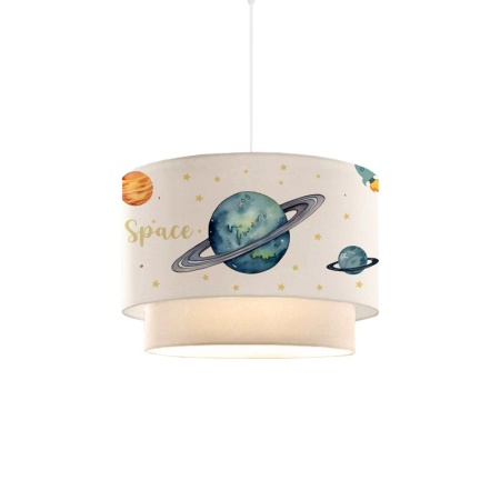 Детски полилей, Saturn, Pako World, многоцветен-бял, 30x30x20 см