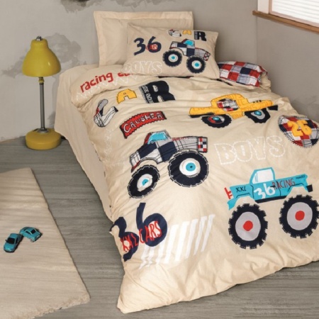 Детско бельо с ластик Cars Бежово (100% памук)