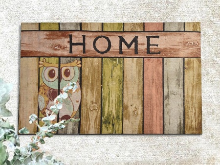 Изтривалки за вход Home Owl, 40x60 cm, гума
