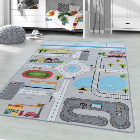 Килим Play Сив V2 100x150 см
