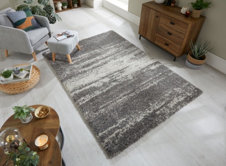 Килим, Reza Ombre, Flair Rugs, сив, 160x230 см