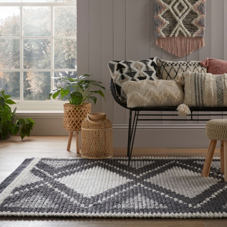 Килим Zaid Berber Rug MONOCROM 120X170 см, Flair Rugs