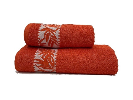 Комплект 2 кърпи Blatt Terra 50x100 и 70x140 см (100% памук)